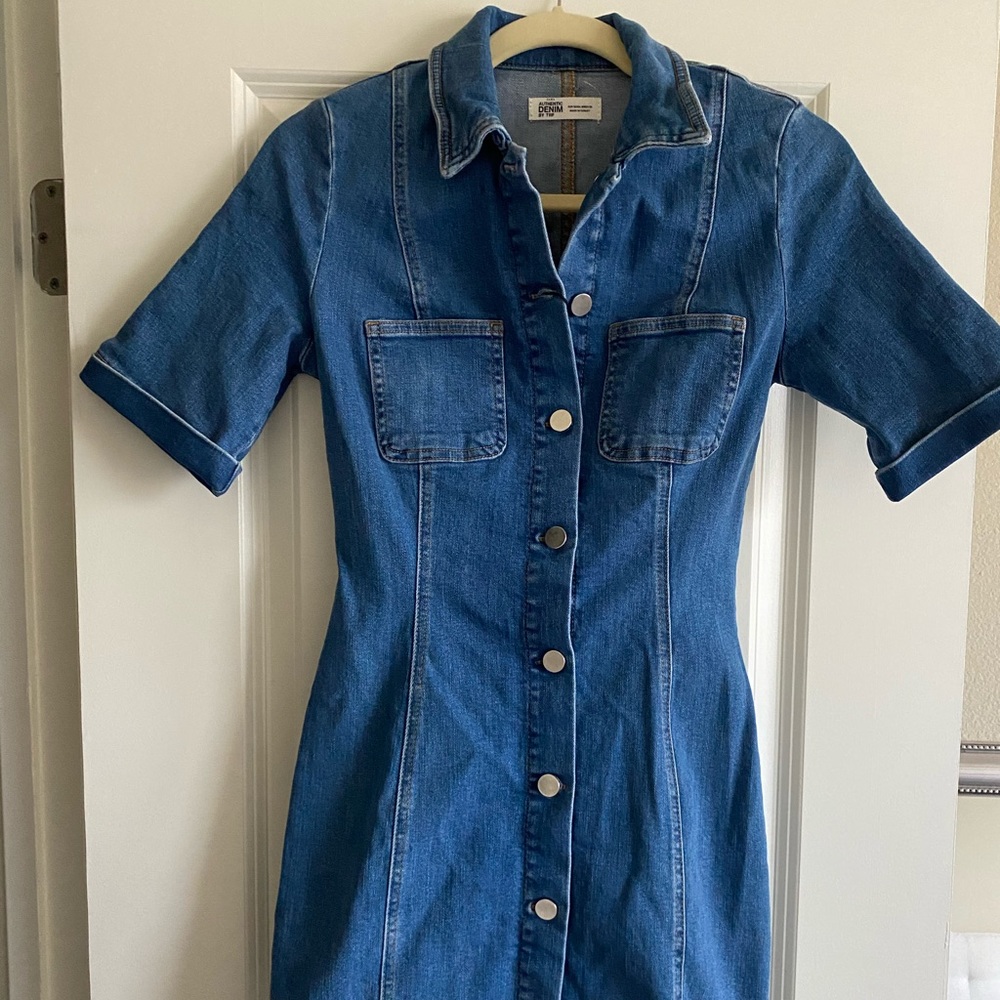 Zara denim dress